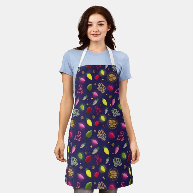 Christmas Vacation | Holiday Pattern Apron (Worn)