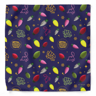 Christmas Vacation Holiday Pattern Bandana