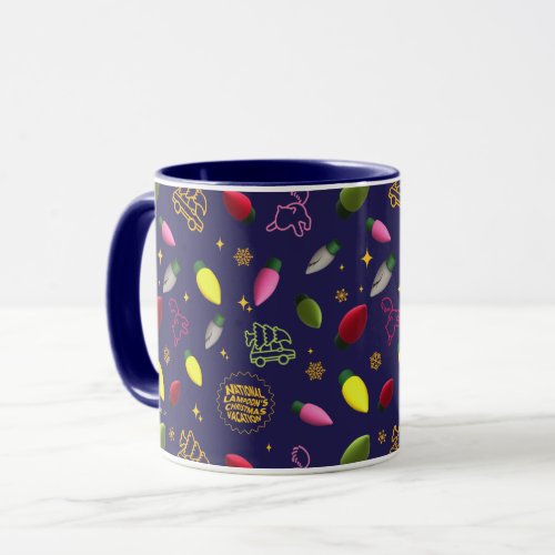 Christmas Vacation  Holiday Pattern Mug