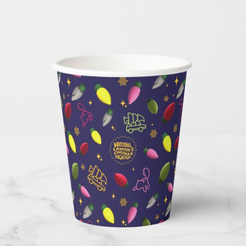 Christmas Vacation  Holiday Pattern Paper Cups