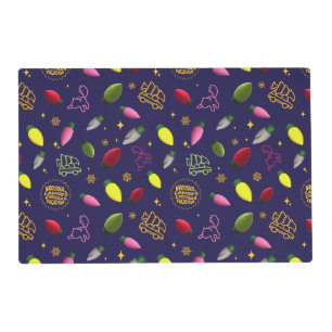 Christmas Vacation Holiday Pattern Placemat