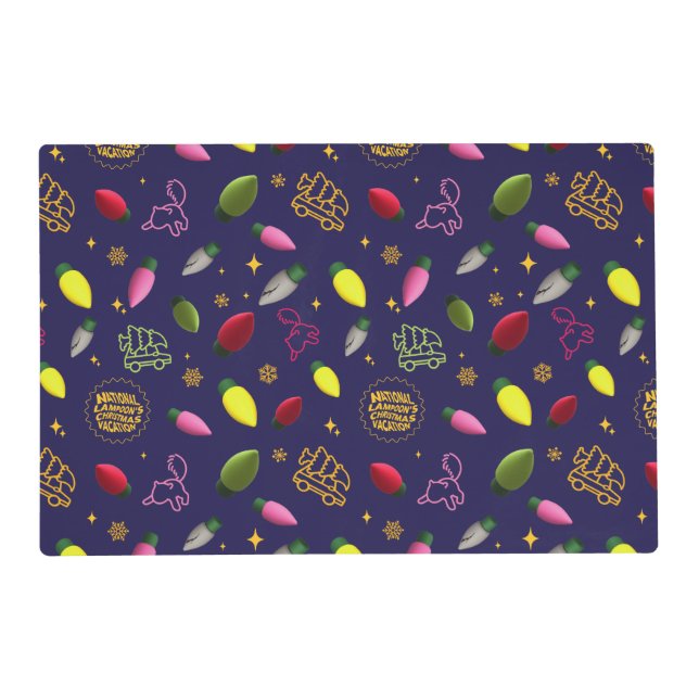 Christmas Vacation | Holiday Pattern Placemat (Front)