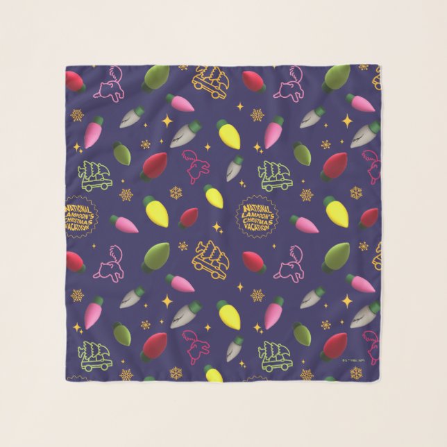 Christmas Vacation | Holiday Pattern Scarf (Front)