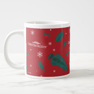 Christmas Vacation Holly Pattern Giant Coffee Mug