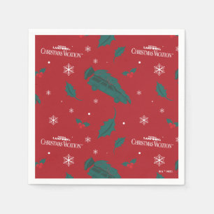 Christmas Vacation Holly Pattern Napkins