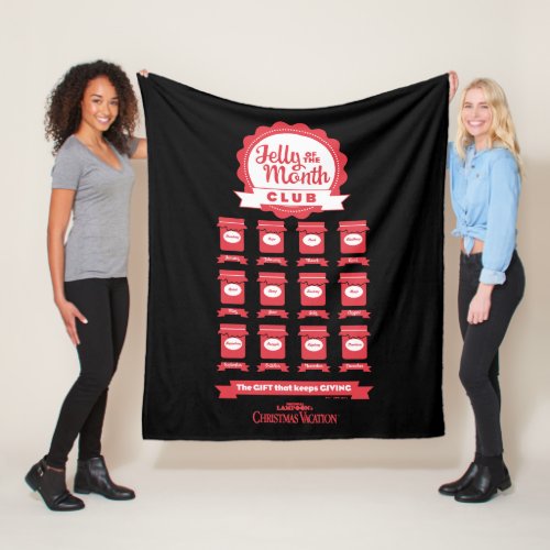 Christmas Vacation  Jelly of the Month Club Fleece Blanket