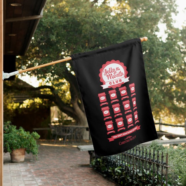 Christmas Vacation | Jelly of the Month Club House Flag (In SItu)