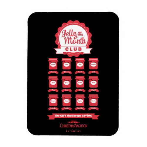 Christmas Vacation  Jelly of the Month Club Magnet