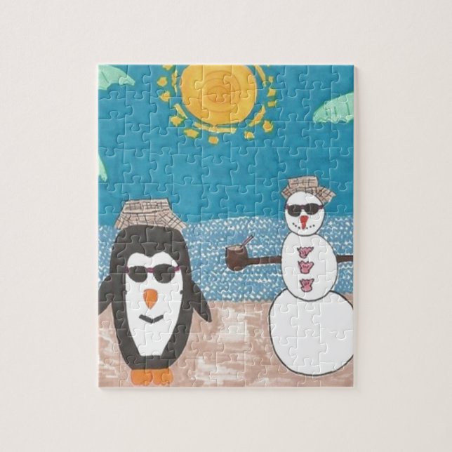 Christmas Vacation Jigsaw Puzzle (Vertical)