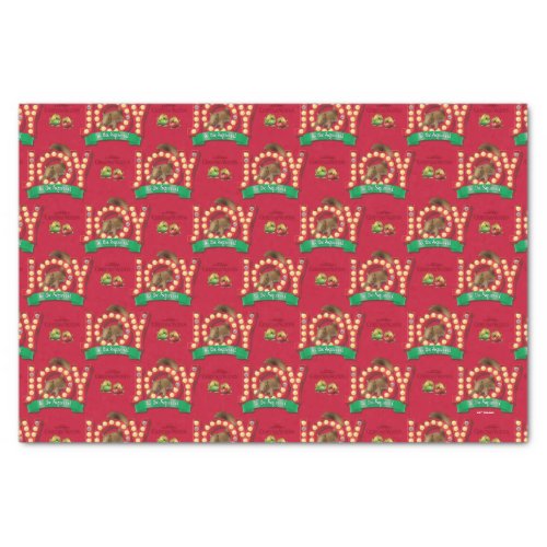 Christmas Vacation  Joy to the Squirrel Pattern Tissue Paper