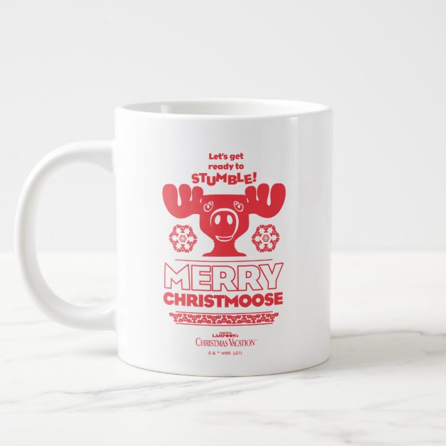 Christmas Vacation | Merry Christmoose Giant Coffee Mug (Left)