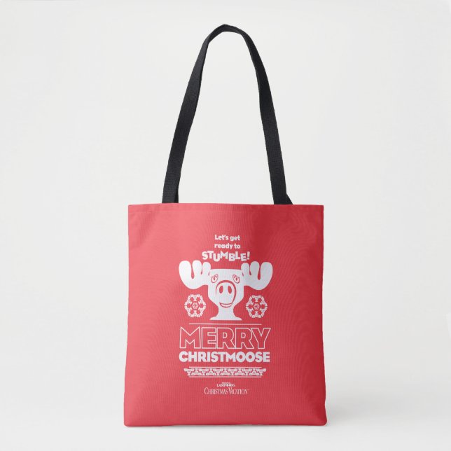 Christmas Vacation | Merry Christmoose Tote Bag (Front)