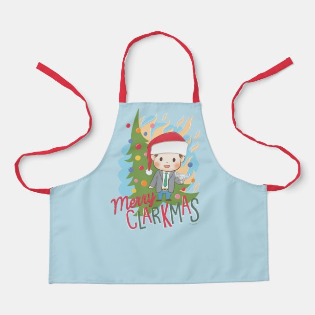 Christmas Vacation Merry Clarkmas Apron (Front)