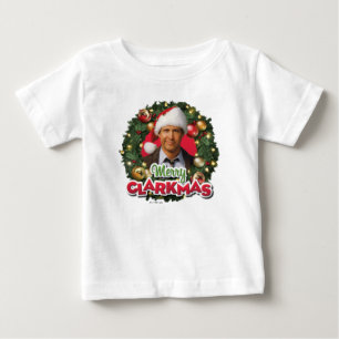 Christmas Vacation Merry Clarkmas Baby T-Shirt