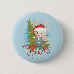 Christmas Vacation Merry Clarkmas Button