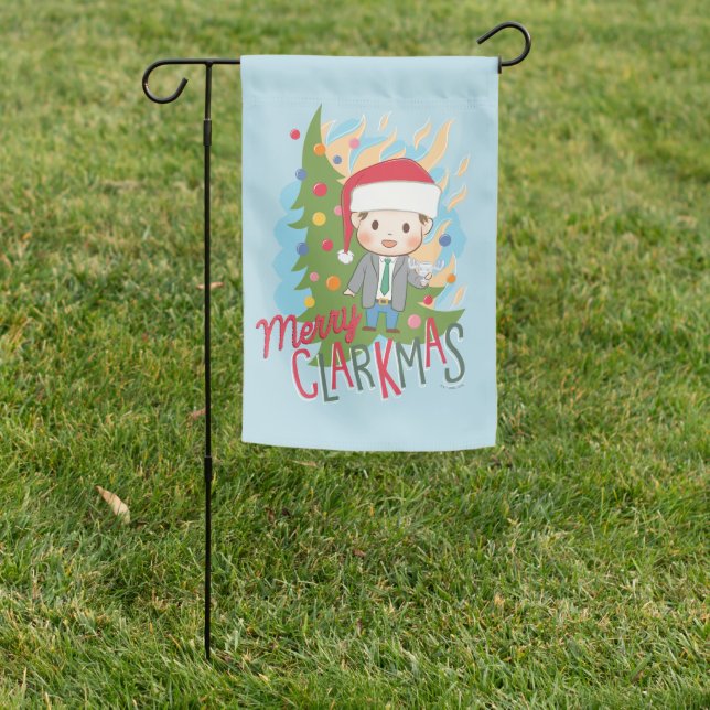 Christmas Vacation Merry Clarkmas Garden Flag (In SItu)