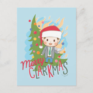 Christmas Vacation Merry Clarkmas Holiday Postcard
