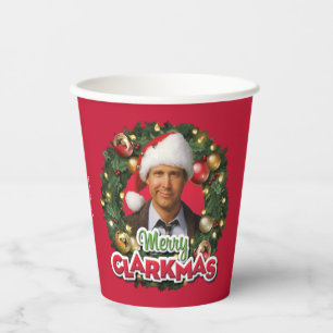 Christmas Vacation Merry Clarkmas Paper Cups