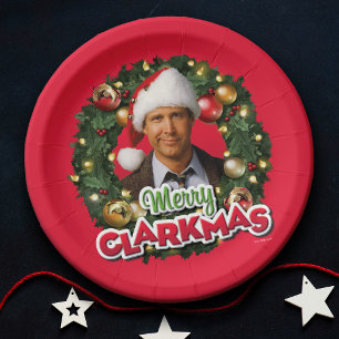 Christmas Vacation Merry Clarkmas Paper Plates