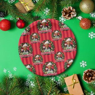 Christmas Vacation   Merry Clarkmas Pattern Paper Plates