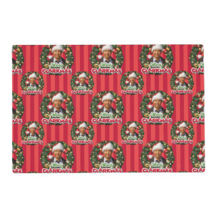 Christmas Vacation Merry Clarkmas Pattern Placemat
