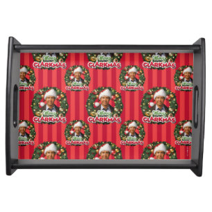 Christmas Vacation   Merry Clarkmas Pattern Serving Tray