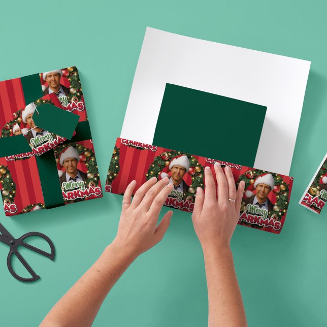 Christmas Vacation | Merry Clarkmas Pattern Wrapping Paper Sheets (Creator Uploaded)