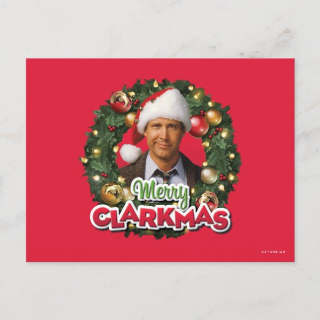 Christmas Vacation | Merry Clarkmas Postcard (Front)