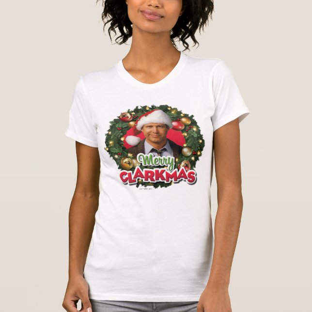 Christmas Vacation | Merry Clarkmas T-Shirt (Front)