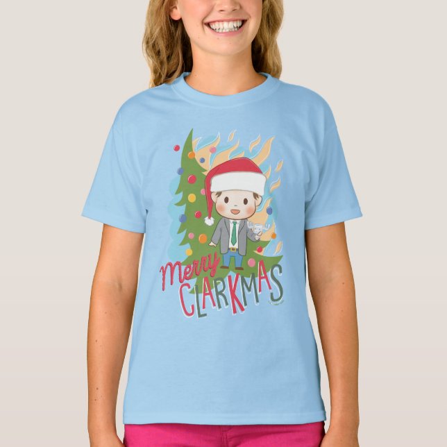 Christmas Vacation Merry Clarkmas T-Shirt (Front)
