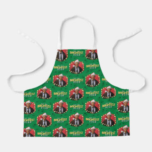 Christmas Vacation Not the Brightest Bulb Patter Apron