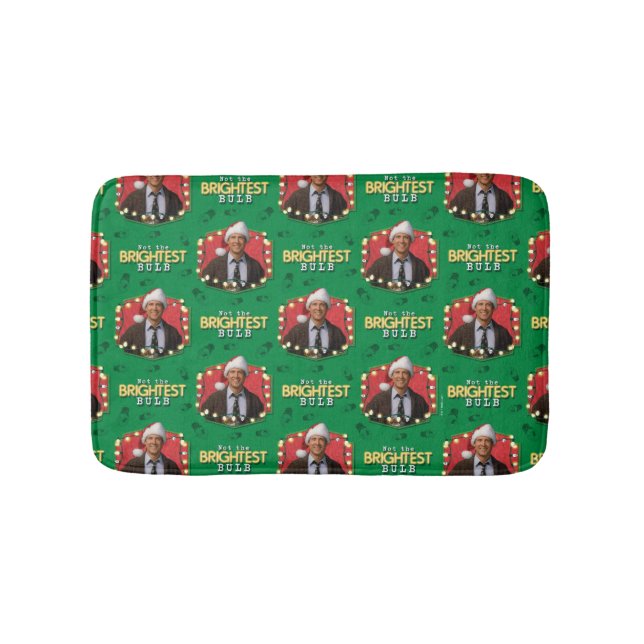 Christmas Vacation | Not the Brightest Bulb Patter Bath Mat (Front)