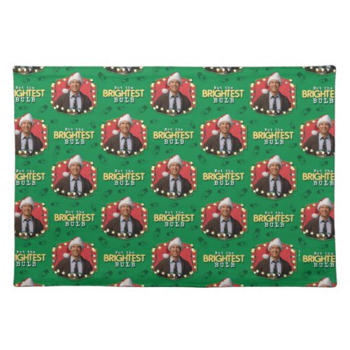 Christmas Vacation  Not the Brightest Bulb Patter Cloth Placemat