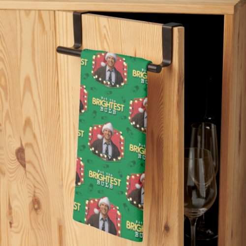 Christmas Vacation  Not the Brightest Bulb Patter Kitchen Towel