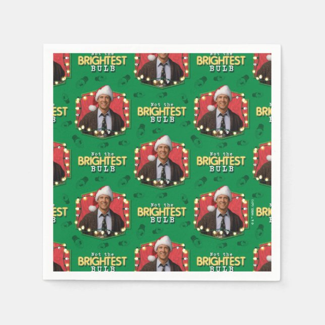 Christmas Vacation | Not the Brightest Bulb Patter Napkins (Front)