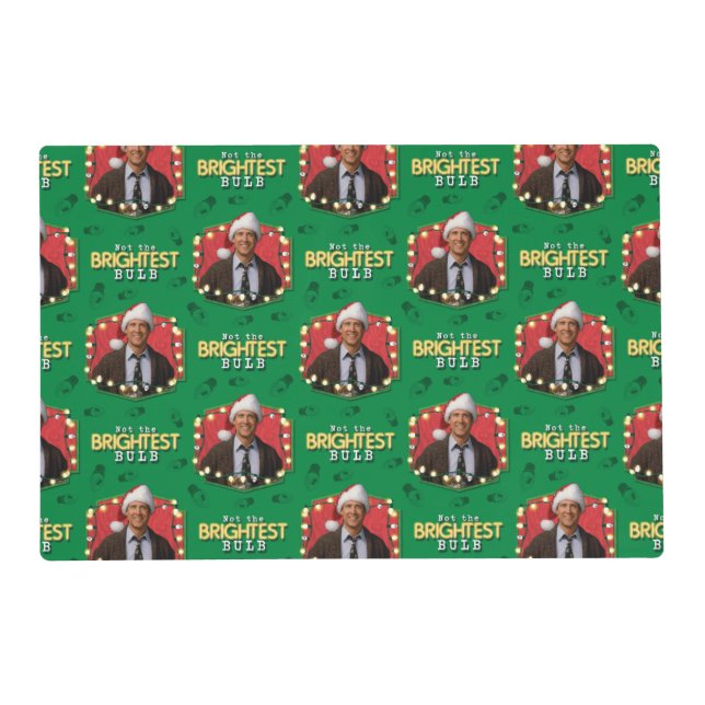 Christmas Vacation | Not the Brightest Bulb Patter Placemat (Front)