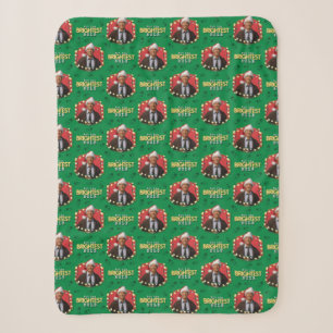 Christmas Vacation Not the Brightest Bulb Patter Sherpa Blanket