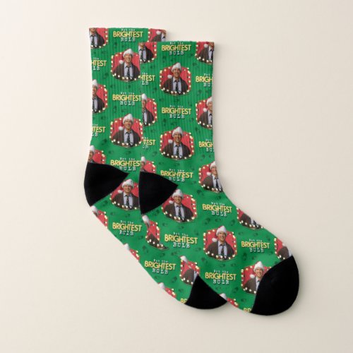 Christmas Vacation  Not the Brightest Bulb Patter Socks