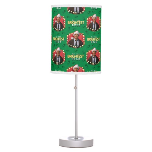 Christmas Vacation  Not the Brightest Bulb Patter Table Lamp