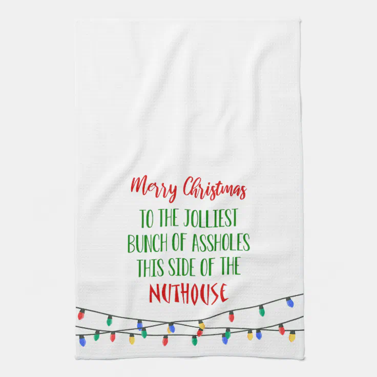 Christmas Vacation Quote Kitchen Towel Zazzle
