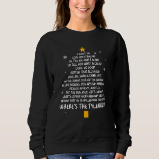 Christmas Vacation Rant Christmas Tree Sweatshirt