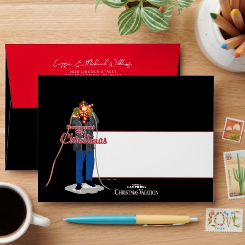 Christmas Vacation  Reconnect this Christmas Envelope