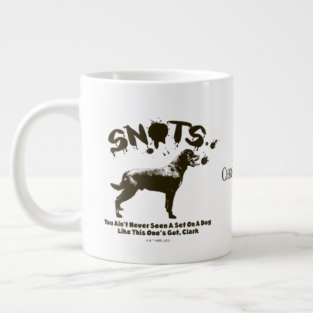 Christmas Vacation | Snots Giant Coffee Mug (Left)