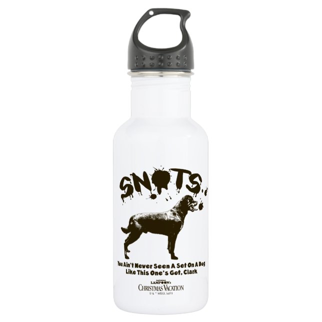 Christmas Vacation | Snots Stainless Steel Water Bottle (Front)
