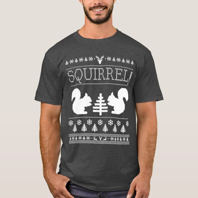 Christmas Vacation Squirrel T-Shirt (Front)