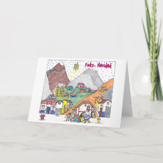 Christmas Venezuela (VE) - Happy Navidad Holiday Card