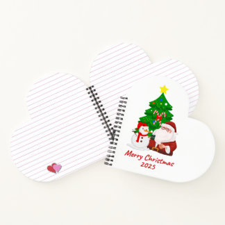 christmas version notepad notebook