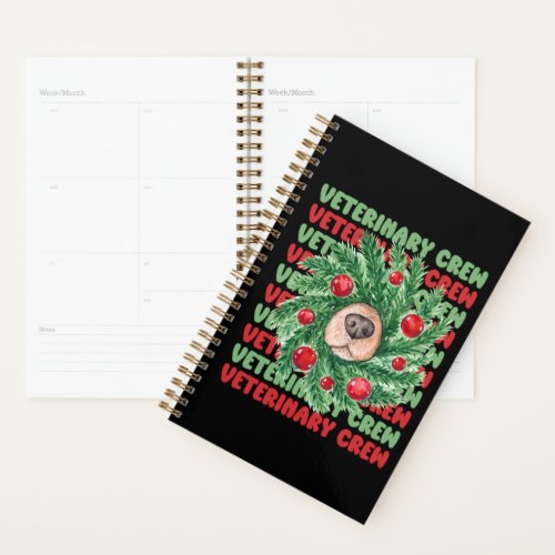 Christmas Veterinary Crew Vet Tech Nurse Team Matc Planner