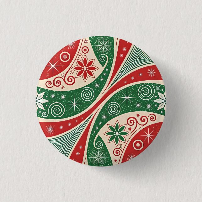 Christmas Vibes Button (Front)