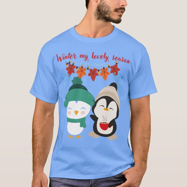 Christmas Vibes Men’s T-Shirt | Festive Holiday  (Front)